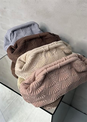 Shelly clutch Brown Pico 